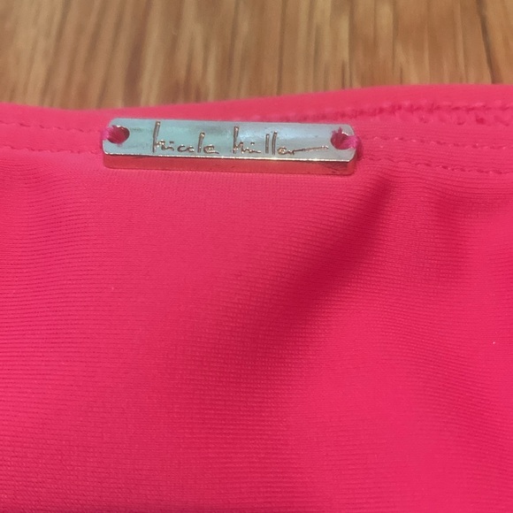 NWT Nicole Miller Studio two piece tankini set in azalea pink - Picture 5 of 16